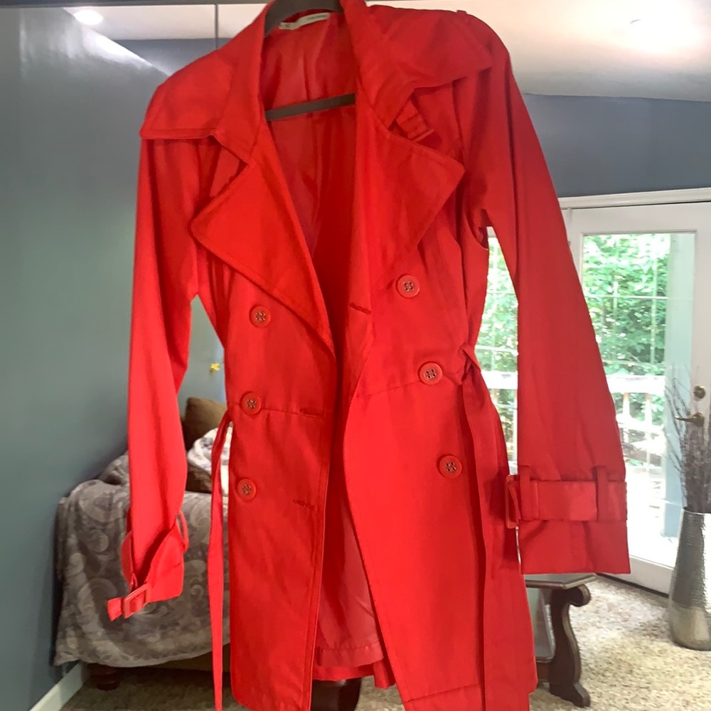 Maurice coral jacket